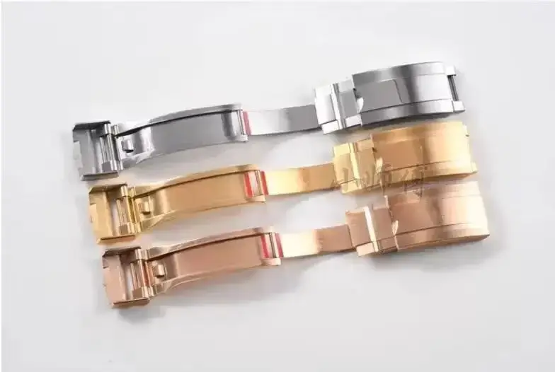 C factory NEW 904L Stainless Steel Fine-tuning Pull Button Buckle For 126500 Dtona Wristban