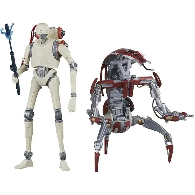 STAR WARS The Black Series KX Security Droid Enforcer & Droideka Gaming Greats Action Figure da collezione da 6 pollici Confezione da 2 regali