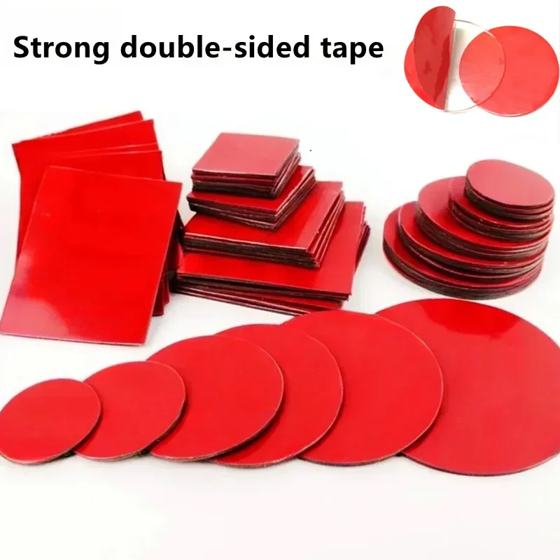 

Transparent Acrylic Double-Sided Adhesive Tape Strong Adhesive Patch Waterproof No Trace High Temperature Resistance