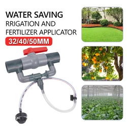 32/40/50mm Automatic Venturi Fertilizer Injector Switch Filter Water Tube Device Watering Kit Agriculture Garden Irrigation
