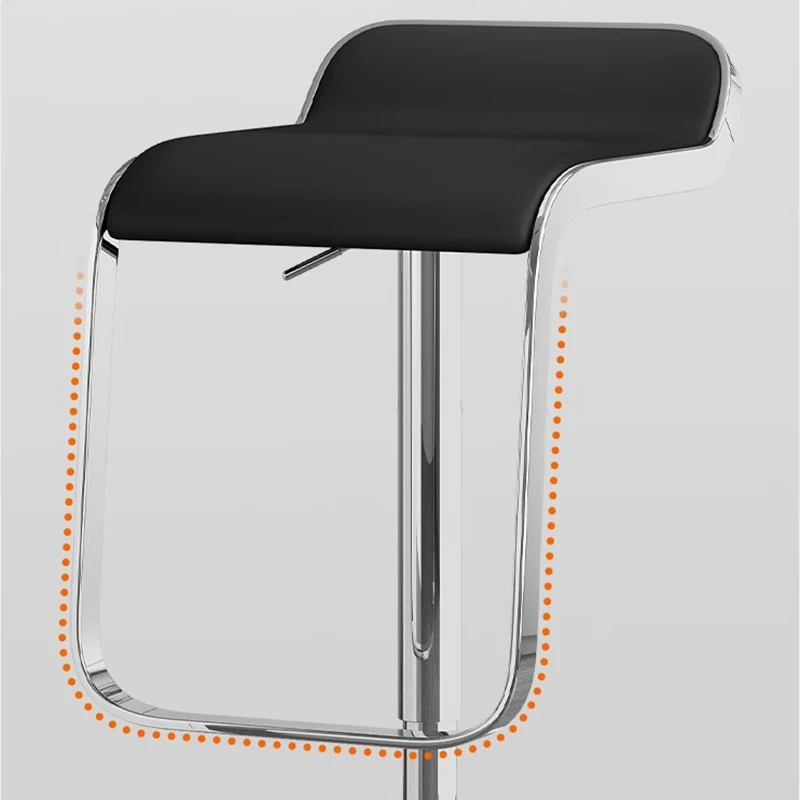 Base per disco da esterno Sedia da bar Bancone Altezza Bancone Rinforzo Sedia da bar Minimalista europeo Cadeira ergonomica Mobili per la casa