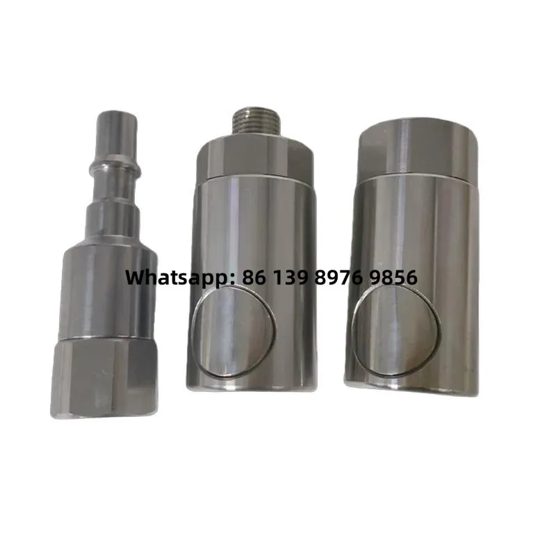 Staubli Standard Hydraulic Fitting Rbe08.7152 1152 Pneumatic Push-Button Hydraulic Quick Connector