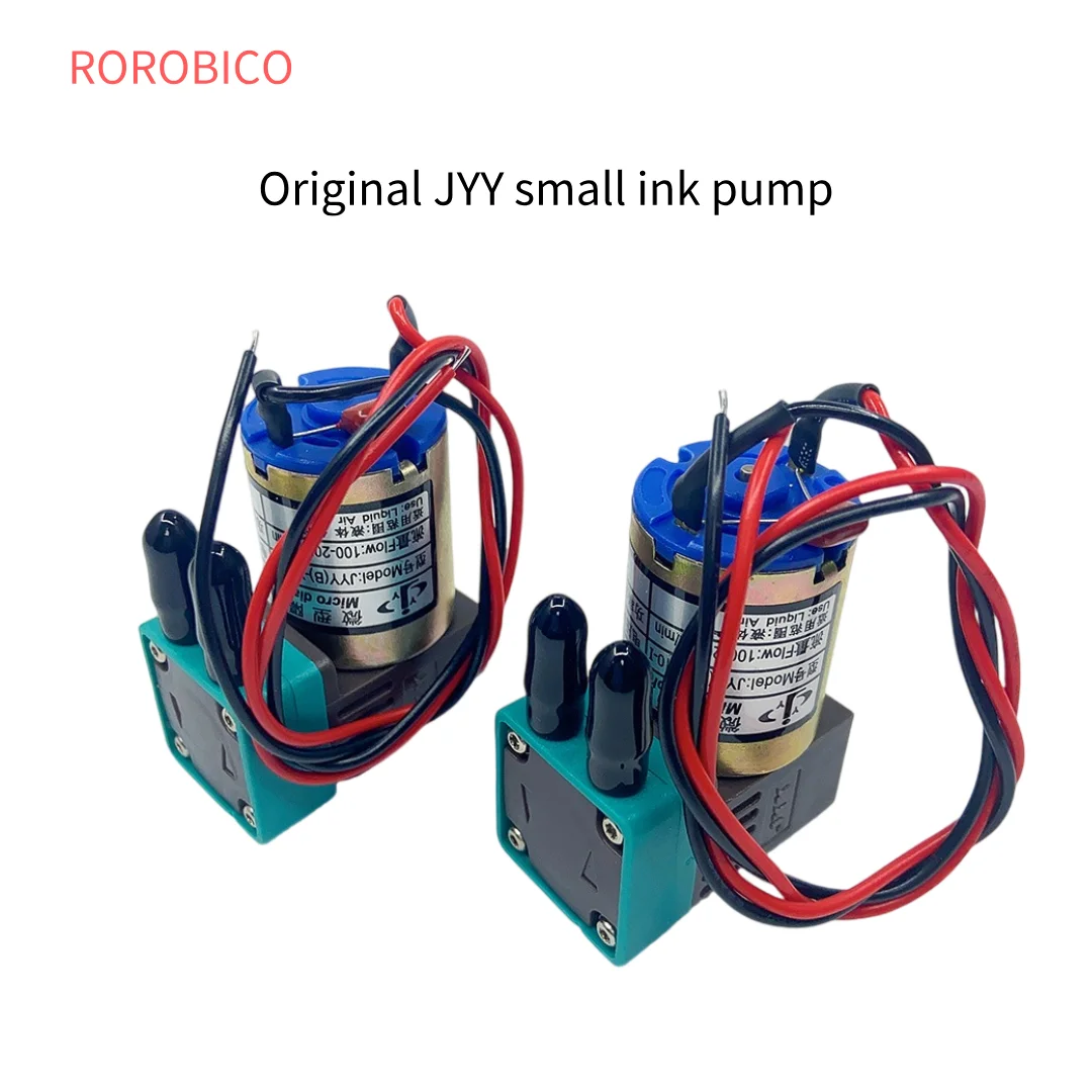 

Original JYY Small Ink Pump 24vdc 3w Min Micro Diaphragm liquid Pump For Format Eco Solvent Printer DX5 XP600 I3200 Pump