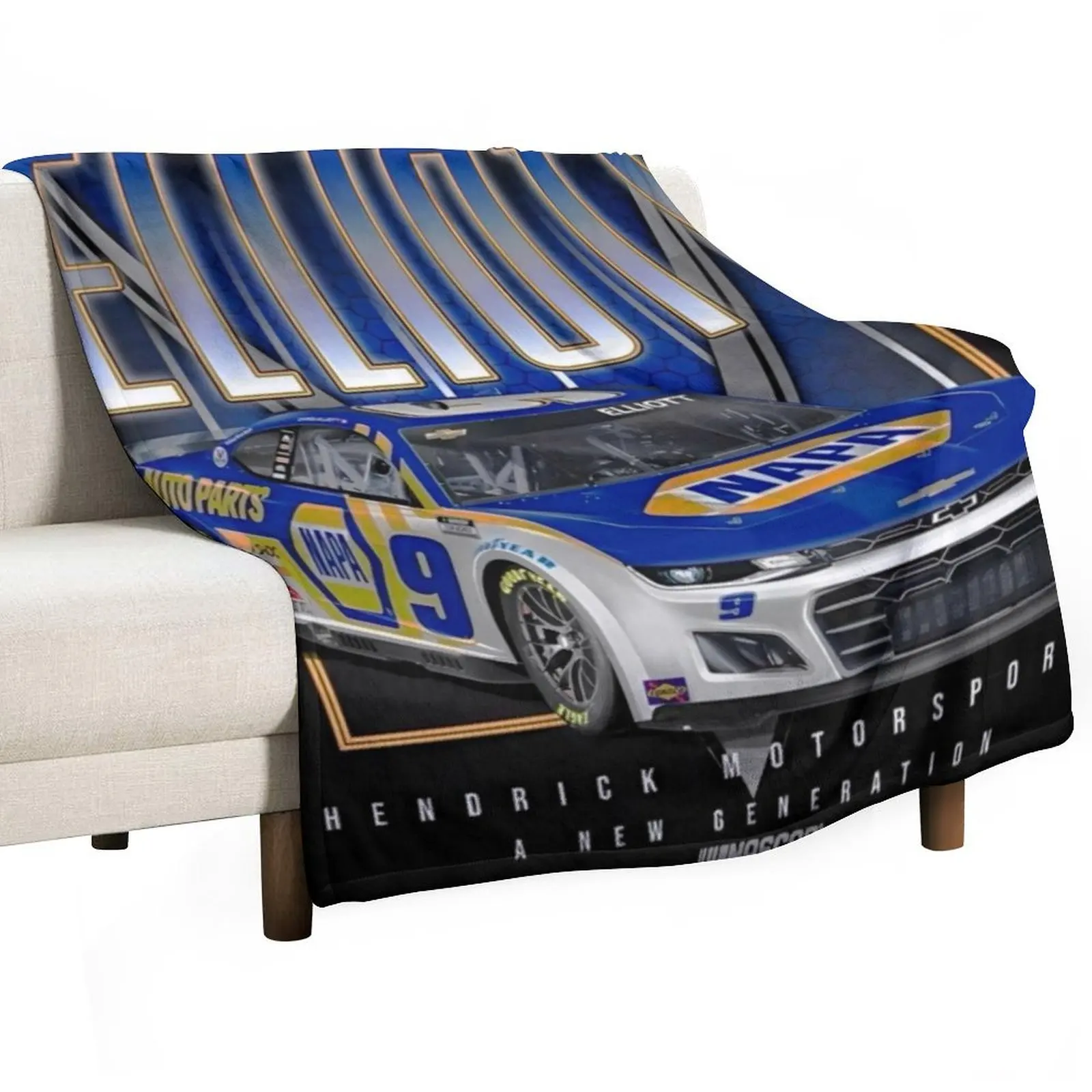Chase elliott Car Throw Blanket halloween Moving Camping Quilt Tourist Kid'S Blankets