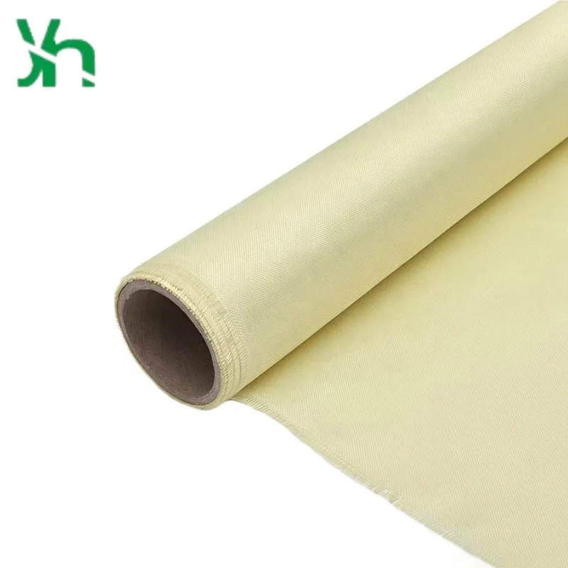 

400D 95gsm Kevlar aramid fabric, high strength and fire-resistant, used for industrial reinforcement and safety protection