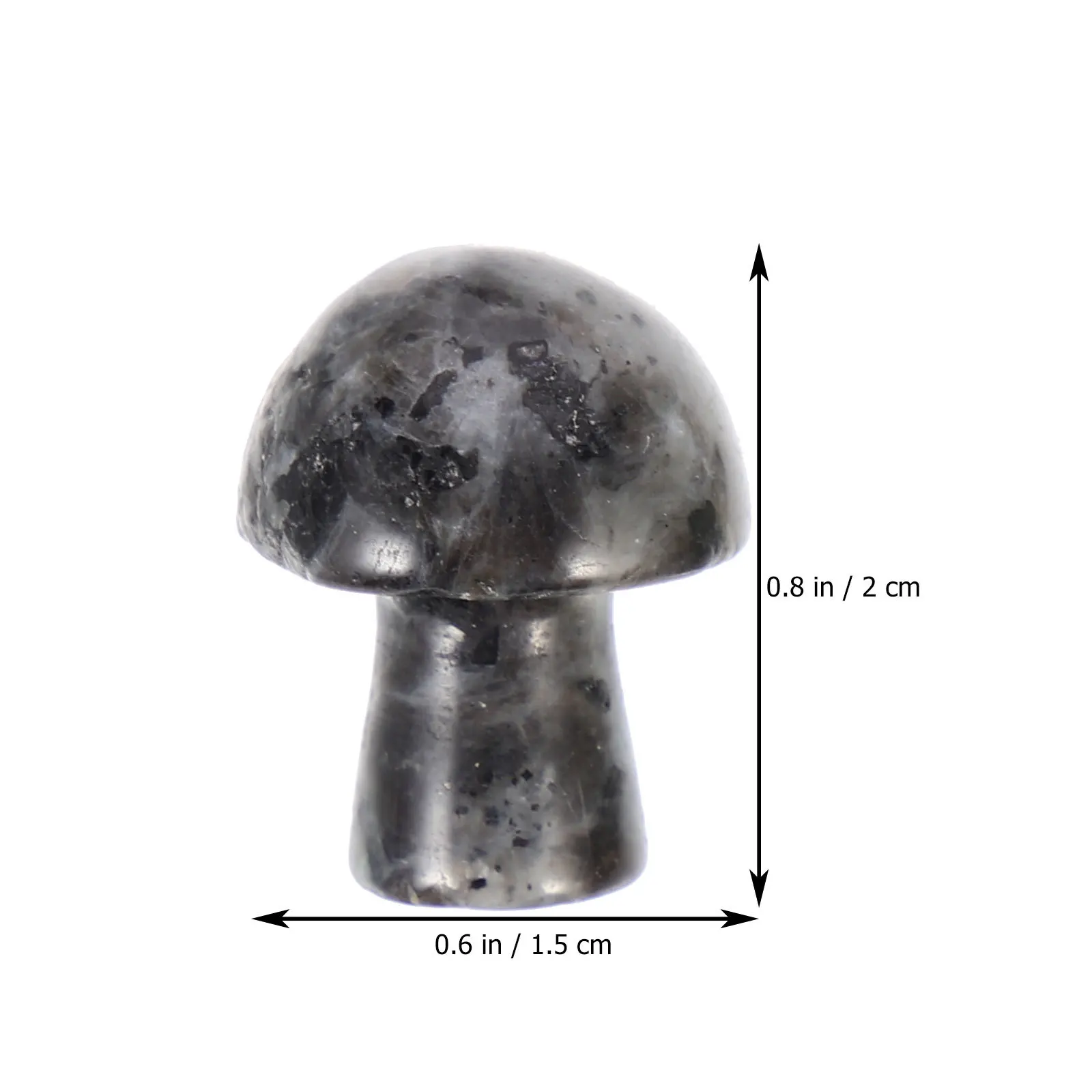 

10Pcs Crystal Mushroom Sculptures Realistic Flowerpot Statues Miniature Garden Decoration DIY Accessories Gifts