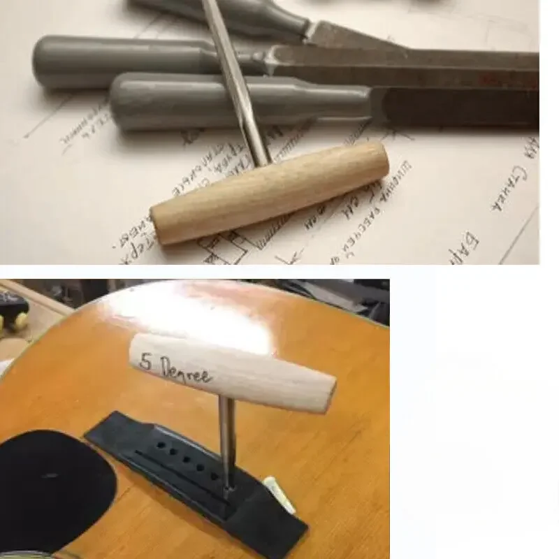 

Guitar Bridge Fixed String Cone Hole Chamfering Reamer 3°5° Piano Code String Nail Expansion Hole Production Repair Tool