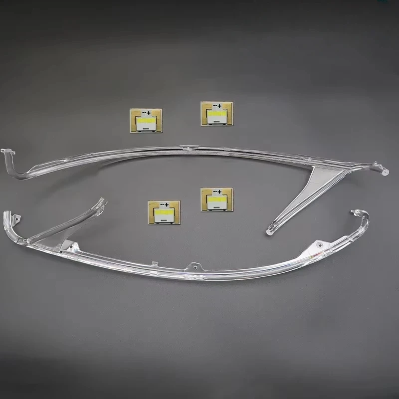 Lamp Tube White Light for Lexus LS460 Angel Eyes 2013-2016 Car Headlight DRL CHIP Light Guide Strip Circuit Board Ballast Module