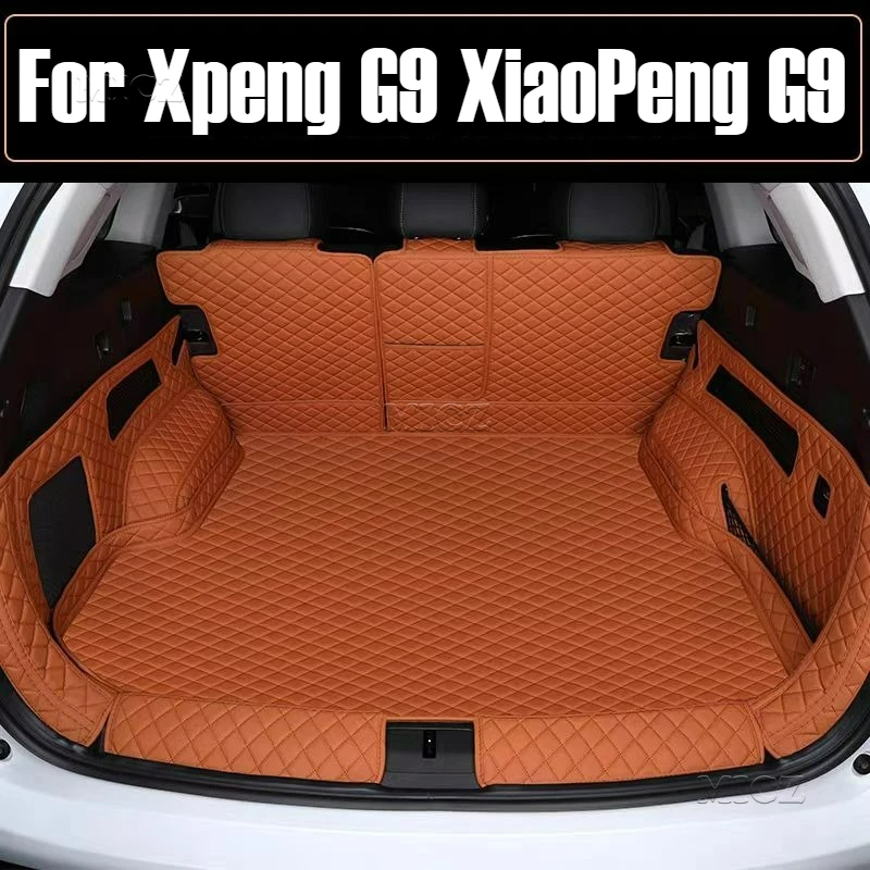 

For Xpeng G9 XiaoPeng G9 2023 2024 2025 Car Accessories Trunk Mats Waterproof Auto Boot Car Custom Protector Pads Interior