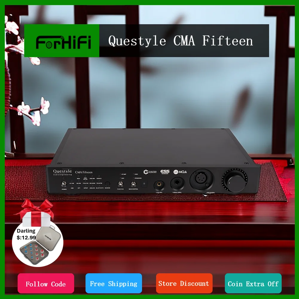 Questyle CMA Fifteen mobile DAC/Amp support Tidal MQA Applemisic lossless