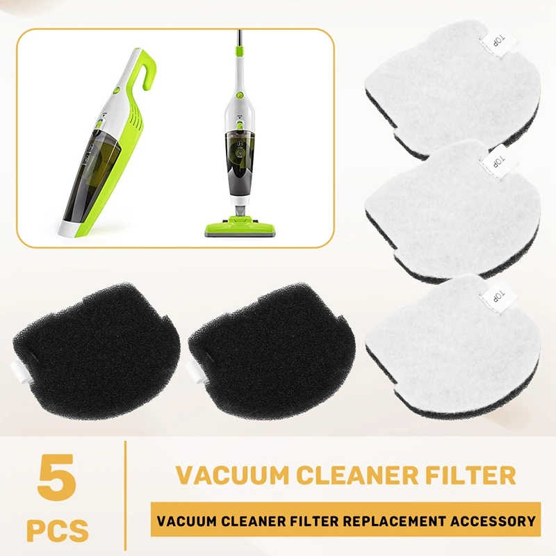 AC66 5 шт./компл. сменный фильтр для ручного пылесоса, подходит для Midea S3-L041C