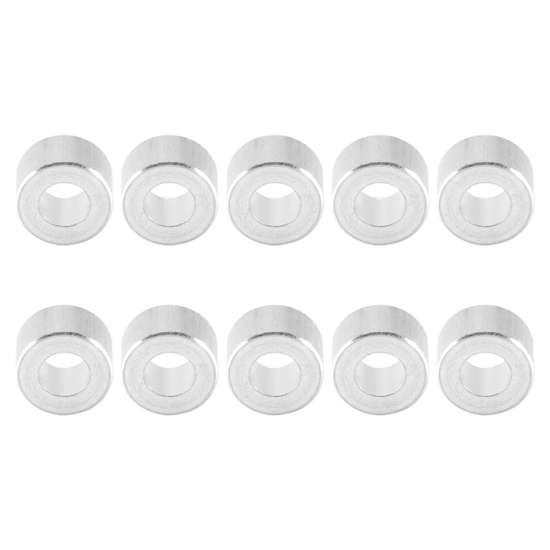 ABMR-Aluminum Column Flat Gasket Bushing 6Mm Aluminum Bushing Aluminum Barrier 3D Printer Accessories For Openbuilds