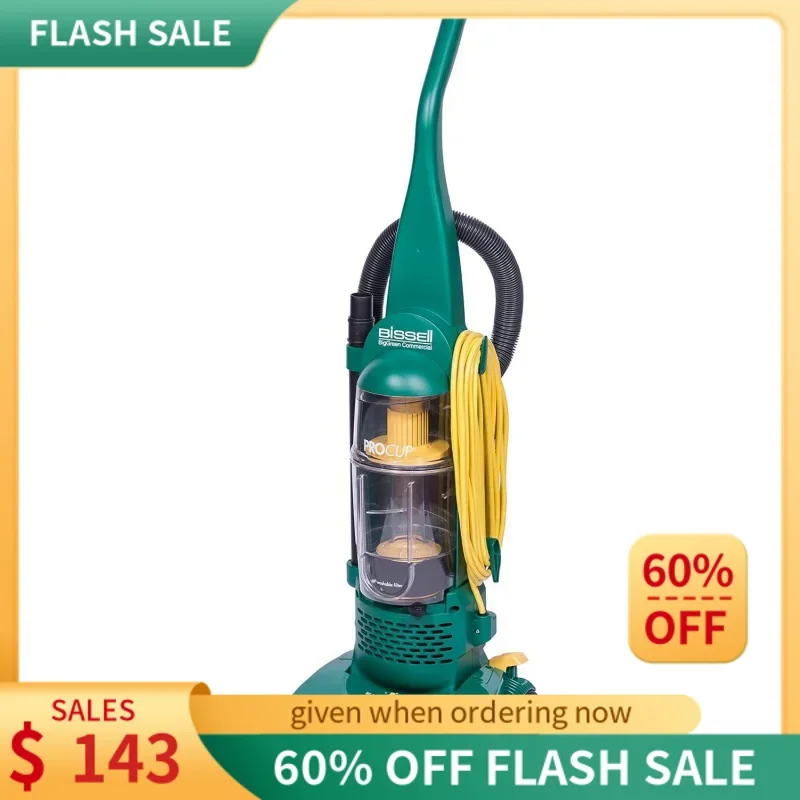 

ABISSELLS Commercial Pro Upright Dirt Cup Vacuum, Green