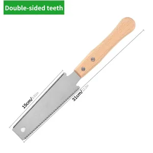 12 inch Japanese style saw, non -slip wooden handle, level cutting saw, carpentry plastic cutting tool 10 Main Sales Japanese Serrote - №4