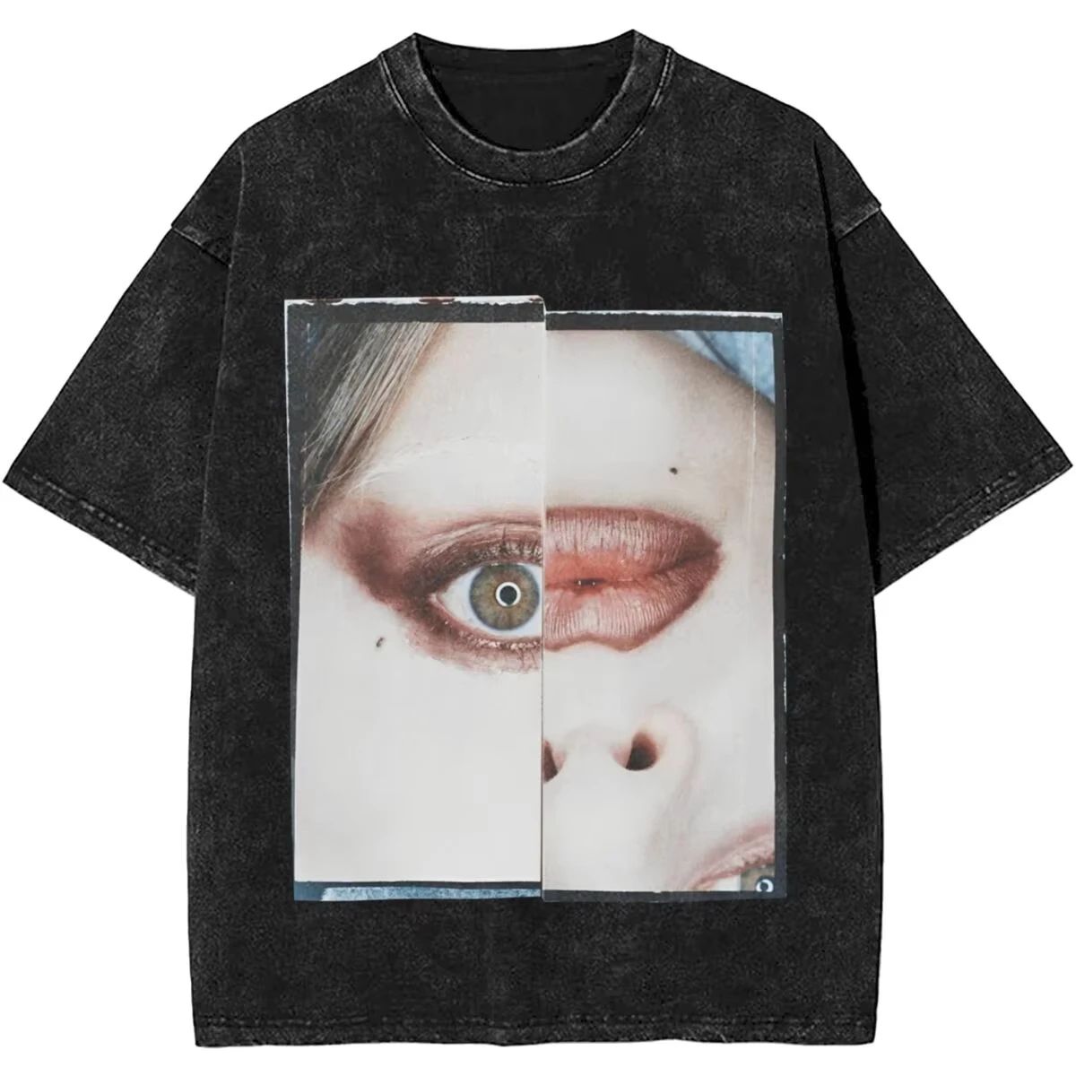 

Trendy Summer Lady Gaga Vintage Washed T Shirt Mayhem 2025 Album Y2K Fun Top Cotton Tee Short Sleeves Casual Men Women's Clothes