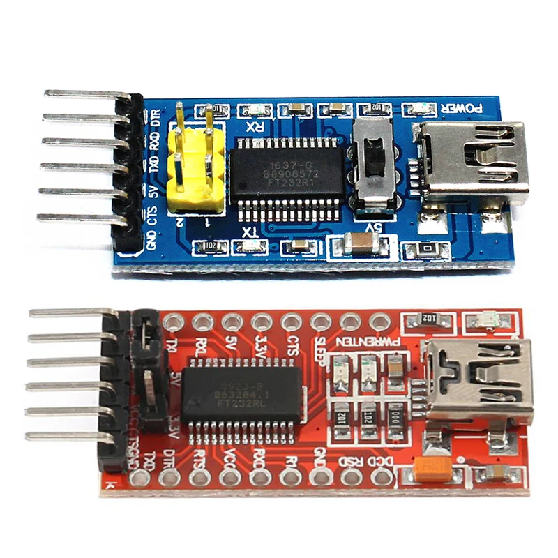 FT232RL FT232 FTDI 3.3V 5.5V Serial Converter Adapter Module Mini Port For Arduino Pro Mini USB TO TTL 232