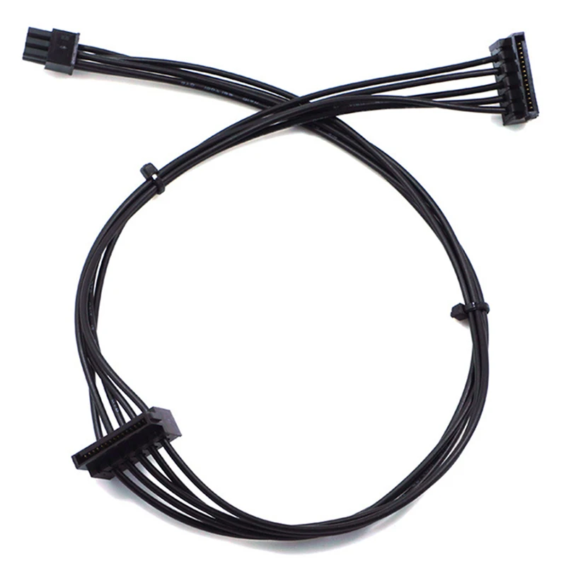 Mini 4 Pin One/Two/Threr SATA Power Supply For Lenovo Main Board Interface Small 4Pin to SATA SSD Power Supply Cable 35/45/65cm