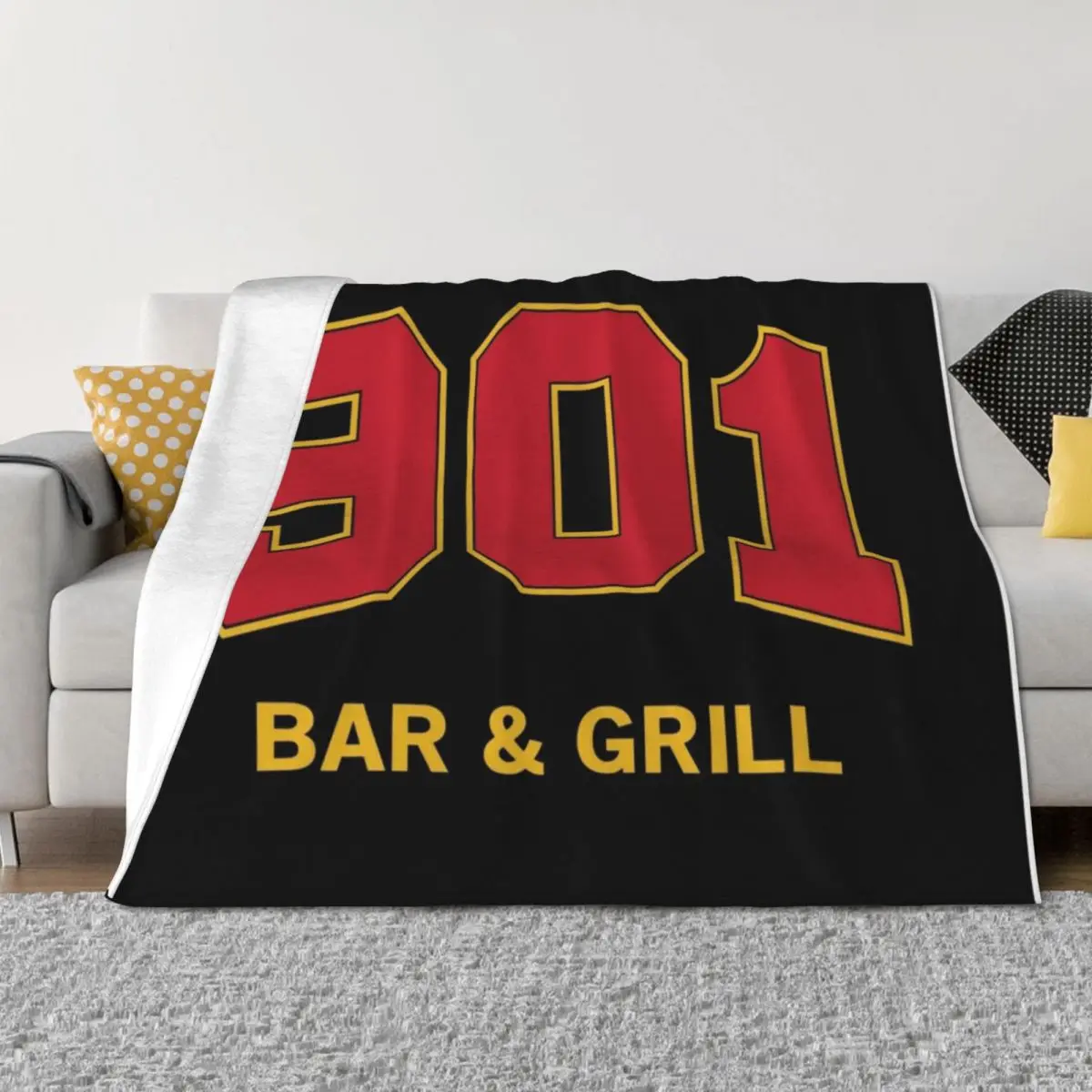 

901 Bar and Grill Throw Blanket Thin Kid'S Stuffeds Blankets