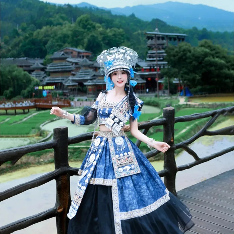 New ethnic costumes women's exotic clothing travel photography photo studio and dance