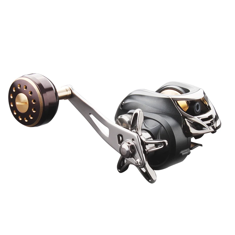 

Kawa 1pc Bait Casting Reel Metal Handle With Ratio 7.0 :1 Aluminum Spool 7+1 Bearings Magnetic Brake Weight 227g Max Drag 4.5KG