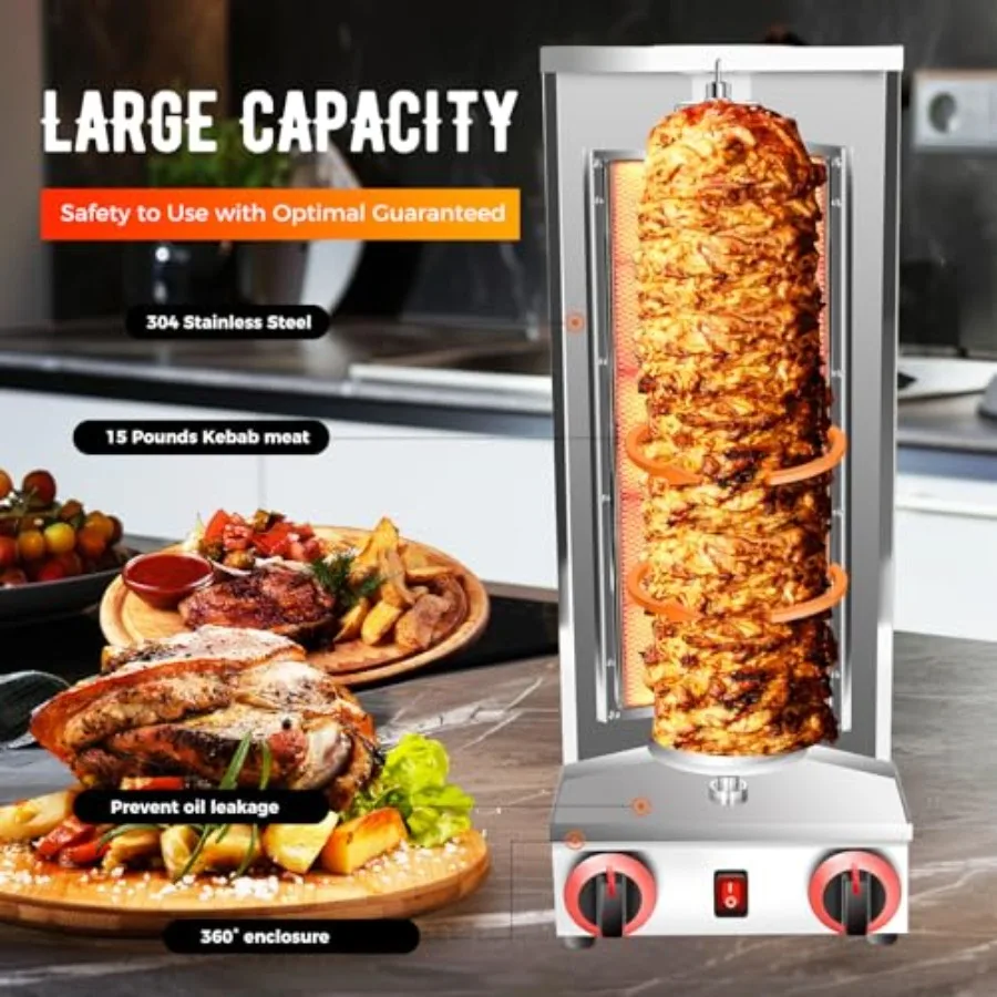 Gas Shawarma Kebab Grill 2