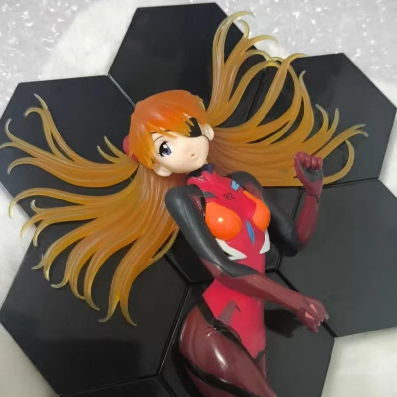 

В наличии: Оригинальная фигурка Мари из Neon Genesis Evangelion в спящей позе, аниме-фигурка, модель, игрушка, украшение