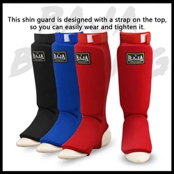 1Pair Universal Knitted Shin Guard Adults Boxing Practise Leg Brace Portable Ankles Protector Sports Gear