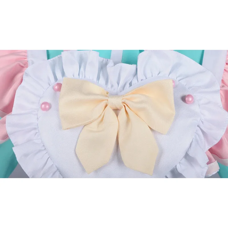 【Wetrose】 فستان خادمة NEEDY GIRL OVERDOSE Amechan K Angel أزياء تنكرية Jirai Kei Game مجموعة كاملة تشو Zetsu Sai Kawa Ten Shi Chan