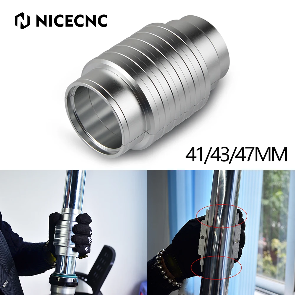 

Motorcycle 41/43/47mm Front Fork Oil Seal Driver Tool For Honda Shadow Aero 750 VT750C 15-16 Kawasaki Ninja ZX6R ZX636C 03-04