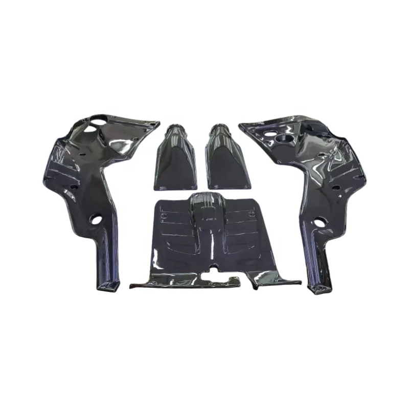 

For Ferrari F12 Upgrade OEM Style Dry Carbon Fiber Engine Hood Compartment Interior Plate Intake Box Cover