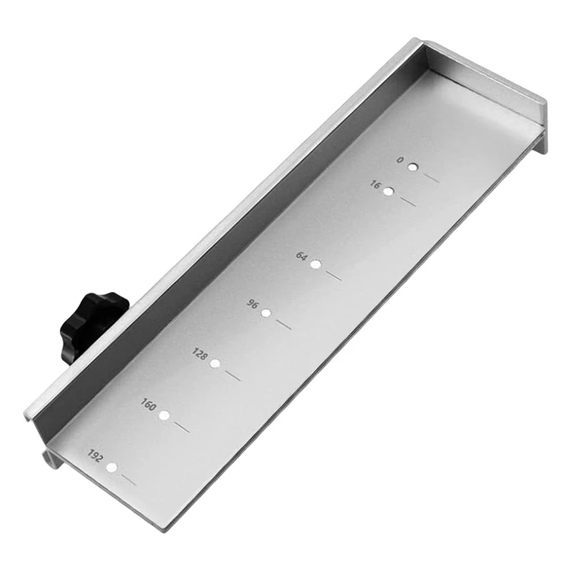 Herramienta de plantilla de Hardware de gabinete ajustable, guía de perforación de aleación de aluminio, manijas de perillas delanteras de cajón