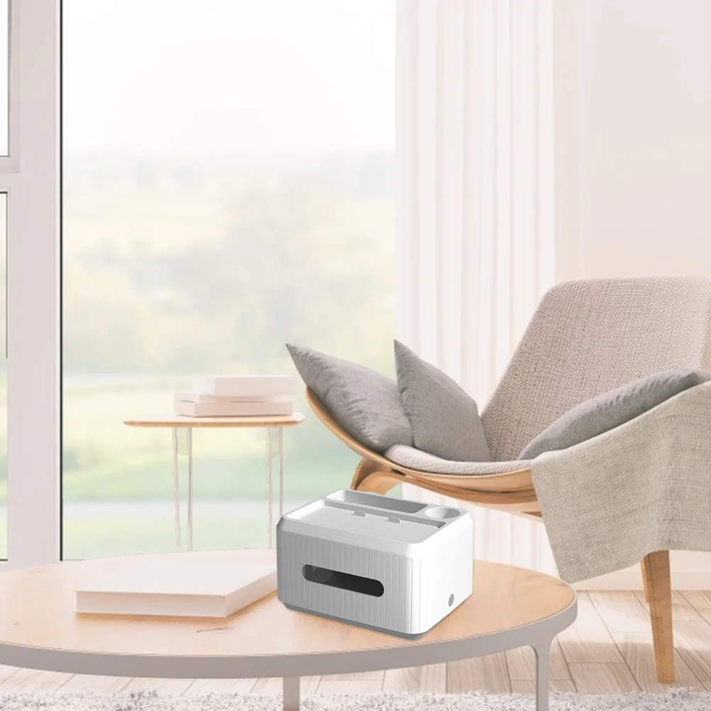 

Household Tissue Box Creative Multi-Function Tissue Organizer Desktop Paper Holder Storage Case Home Accessory