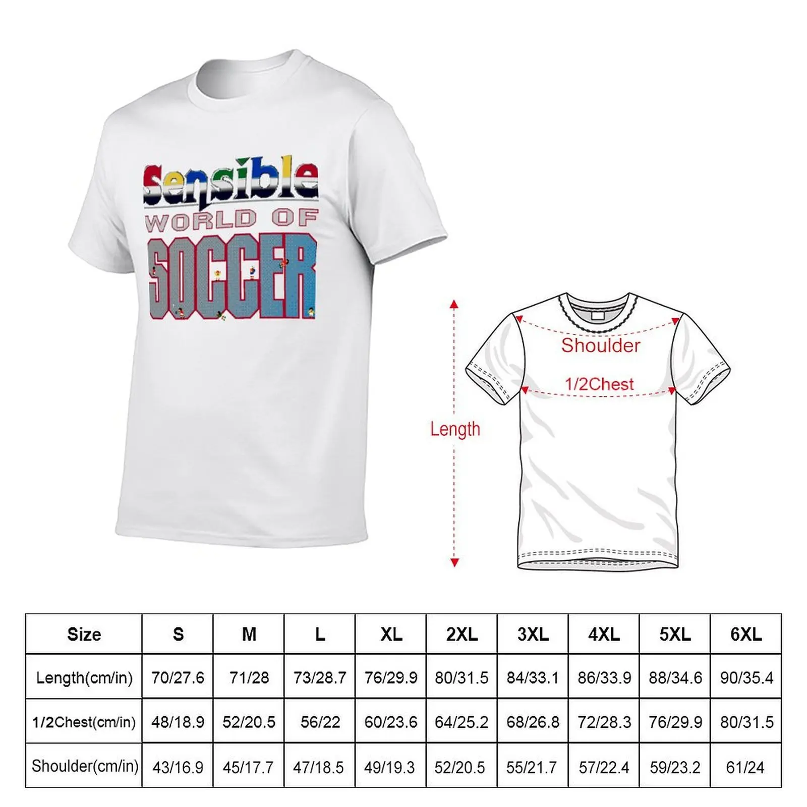 Sensible World of Soccer Essential T-Shirt cotton t shirts high quality man t shirt graphic T-Shirt
