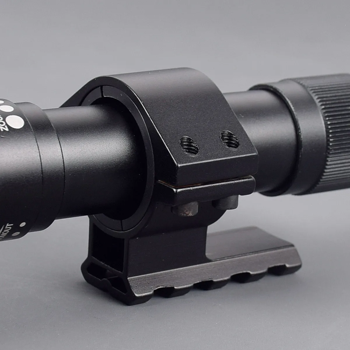 Aluminum Alloy Flashlight Holder Optical Bracket 25.4mm Low Profile Scope Ring Hole-mount Torch rmr red dot sight Mount Holders