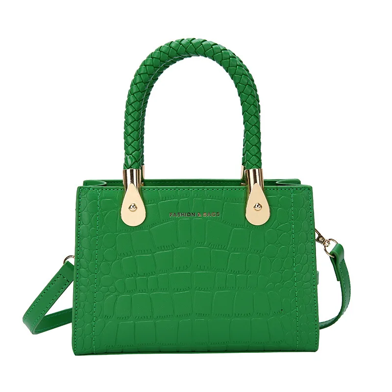 2023 New Fashion Large Capacity Crocodile Pattern Handheld Bag Simple One Shoulder Women's Bag Versatile Crossbody Bag