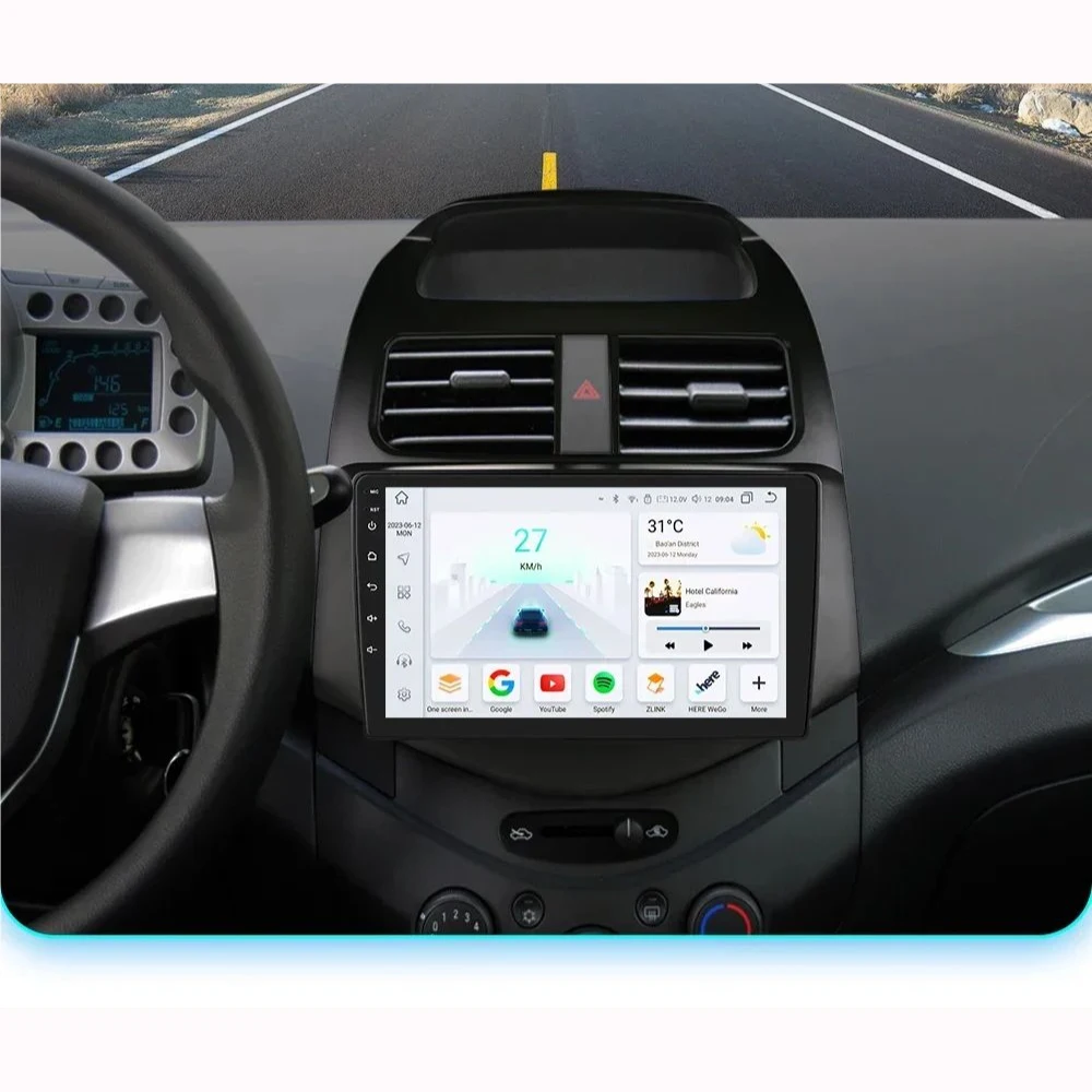 Android 14 2 Din Car Multimedia Player For Chevrolet Daewoo 2010+ Head Unit Stereo GPS Navigation BT WIFI