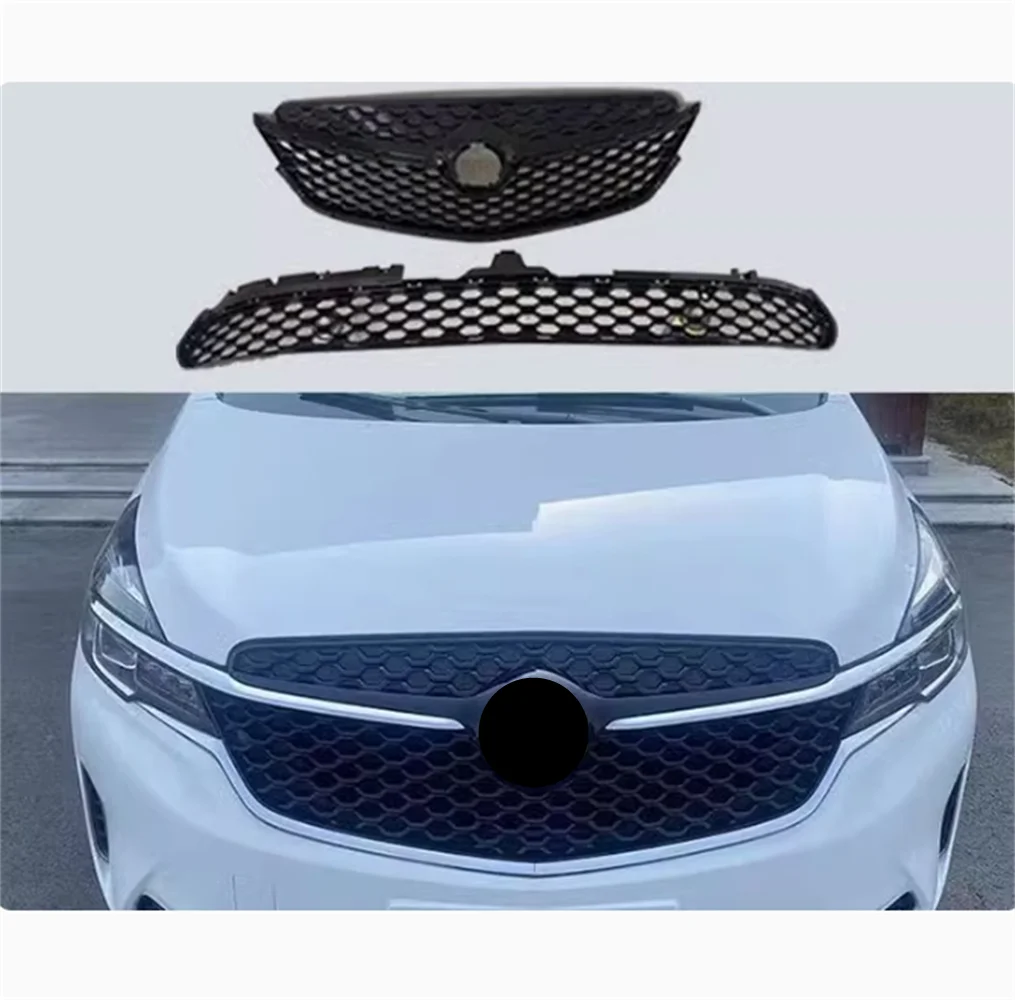 Car Front bumper Grille for Buick GL8 652T Mask Net Radiator Top grille body kit Car Accessories