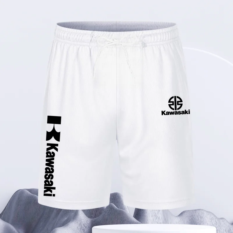

Kawasaki Summer Popular 3D Printed Quick Drying Breathable Motorcycle Shorts and Off-road Motorcycle Sport Thin Shorts