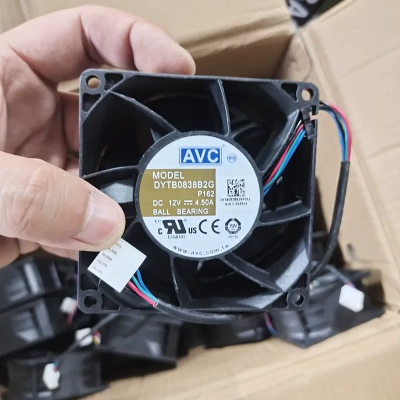New AVC 12V 8038 8cm 4.5A High-Speed Violent Fan for DYTB0838B2G