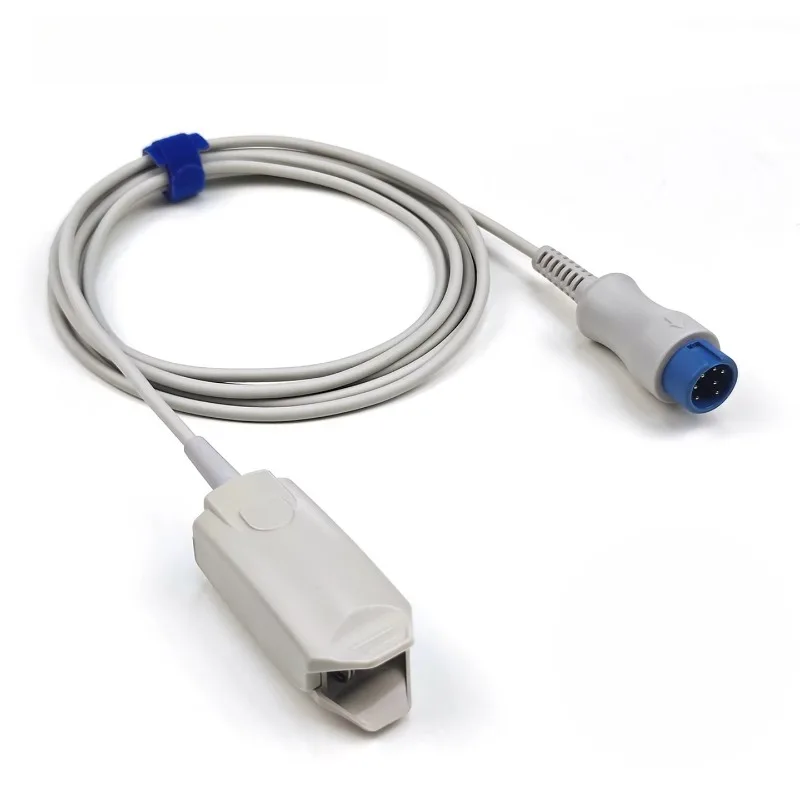 TPU  Oxygen Saturation Sensor, for T5 VS-600uMECiMEC BeneHeart 2.5m