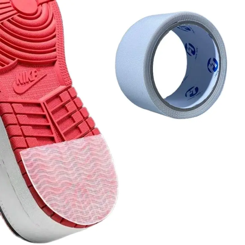 Ruban adhésif antidérapant pour semelles de chaussures – Coussinets de talon super collants et antidérapants, résistants à l'usure, bricolage, librement trimable, texture diamant