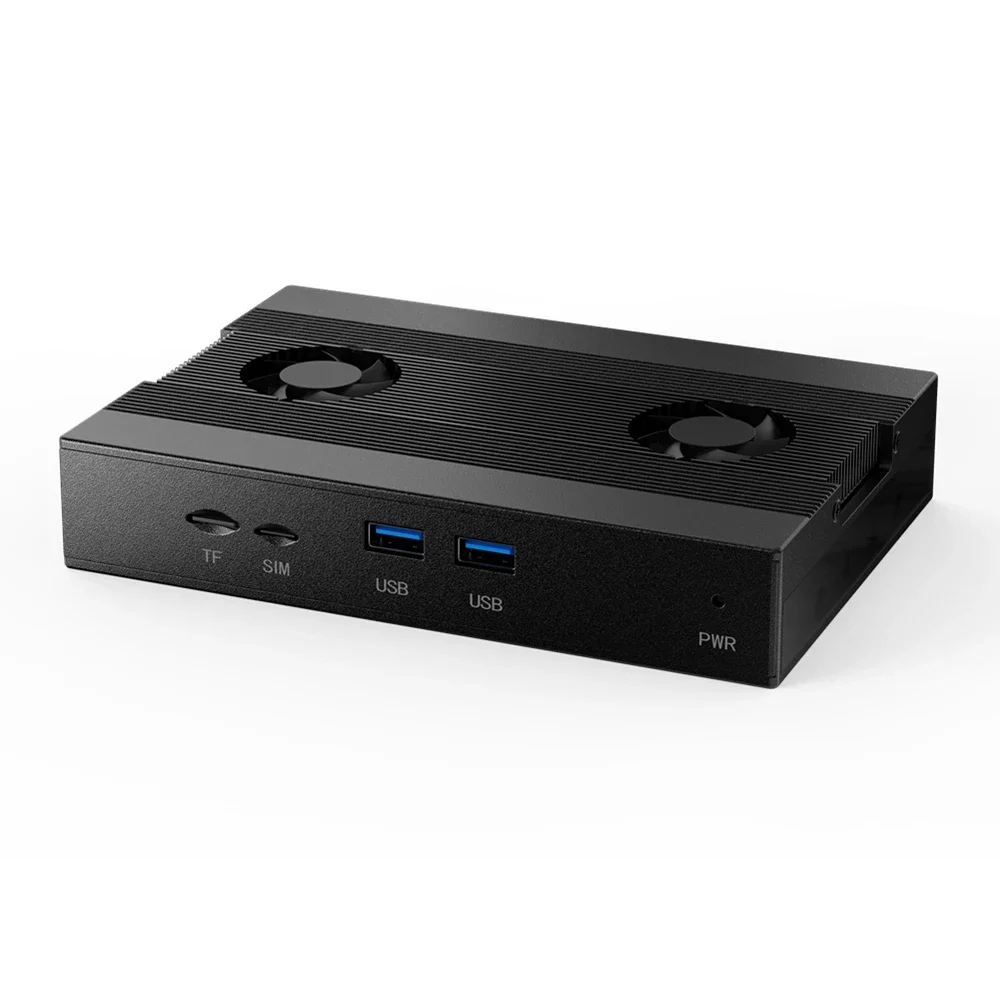 Topton الصلبة الألومنيوم NAS Mini PC 4x2.5G LAN Intel i5-8250U i3-8130U 2xNVMe SATA3.0 TF SIM pfSense Proxmox Firewall Home Server #5