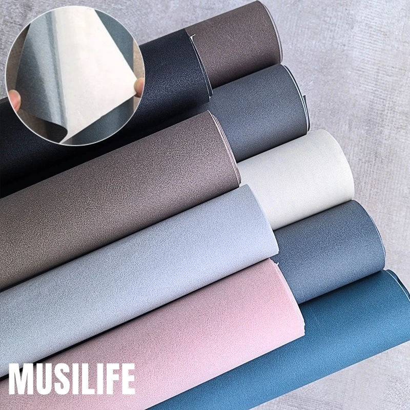 

50X124CM DIY High Viscosity Leather Self-adhesive Repair Patch for Sofa Chair Car Interior Seat Leather Roll Sticker Craft Decor