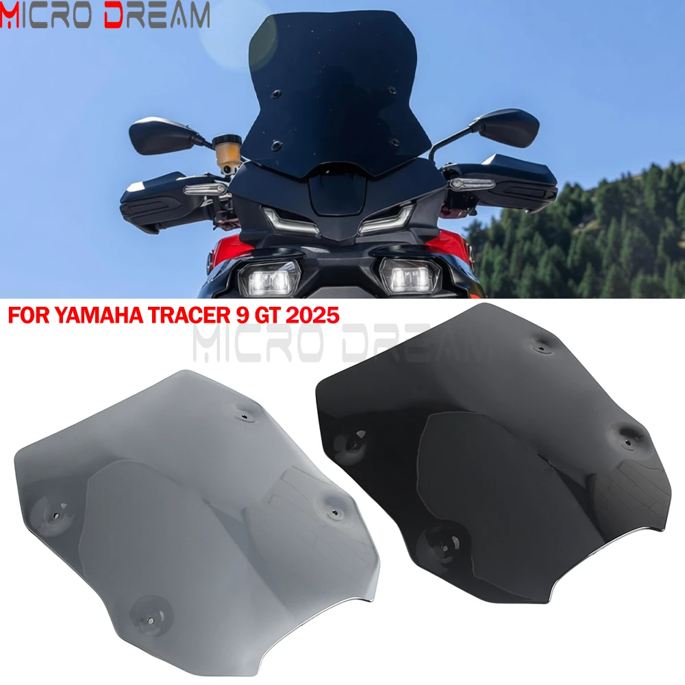 

For YAMAHA TRACER 9 GT Tracer 9GT TRACER9GT 2025 Windshield Wind Deflector Air Fairing Deflect Windscreen Motorcycle accessories