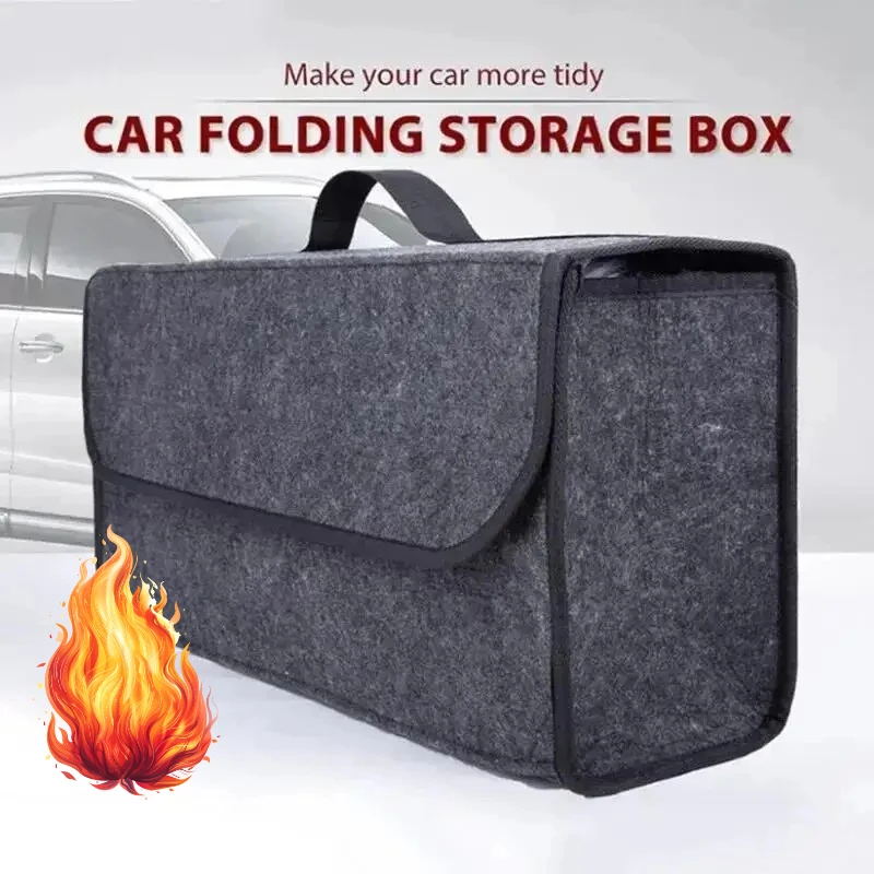 

Large Car Organizer Bag Car Trunk Organizer Anti Slip Compartment Boot Storage Organizer Tool Car Storage Bag Organizer for Trun
