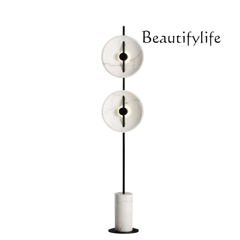 Postmodern Creative Jazz White Marble Living Room Floor Lamp Art Bedroom Sales Floor Lamp