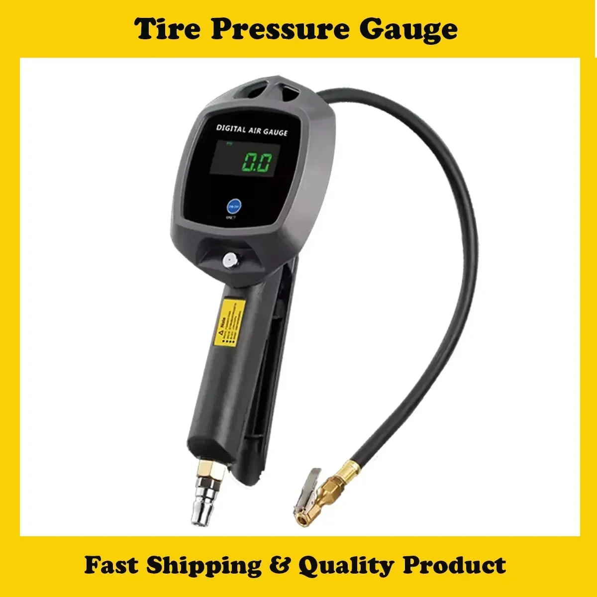 

Digital Display High-precision Monitoring Inflation Gun Universal Tire Pressure Gauge Car Tire Manometro With Inflator Hose