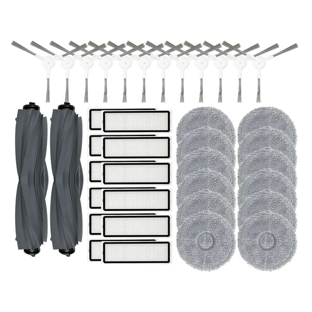 

A76Z For Bot L10 Prime / L10s Pro Robot Vacuum Cleaner Main Side Brush Hepa Filter Mop Cloth Replacement Spare Parts