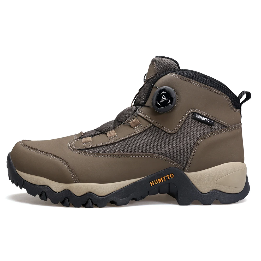 Humtto wasserdichte Wanderschuhe Leder Outdoor Trekking schuhe für Männer Luxus Designer Kletter schuhe Turnschuhe Sicherheit Herren Stiefeletten