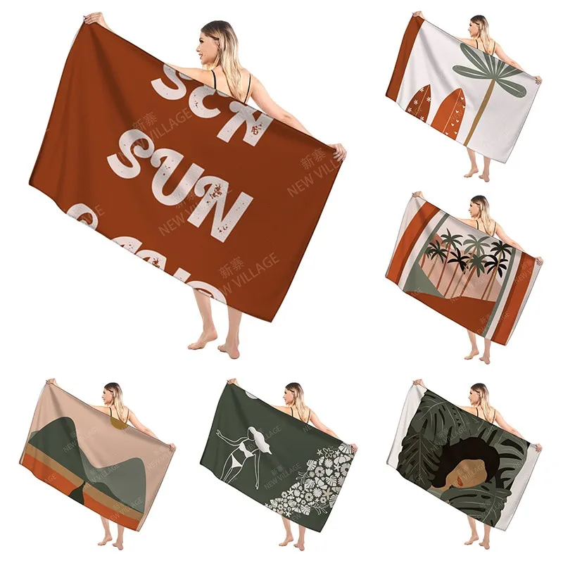 

Bathroom Bath towel for adults sauna Large beach towel Gym towel Large hotel woman shower quick drying microfiber boho nordic